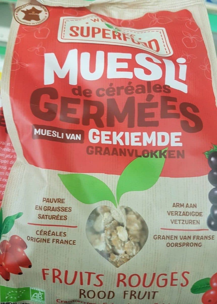Open Food Facts Muesli de céréales germées packshot