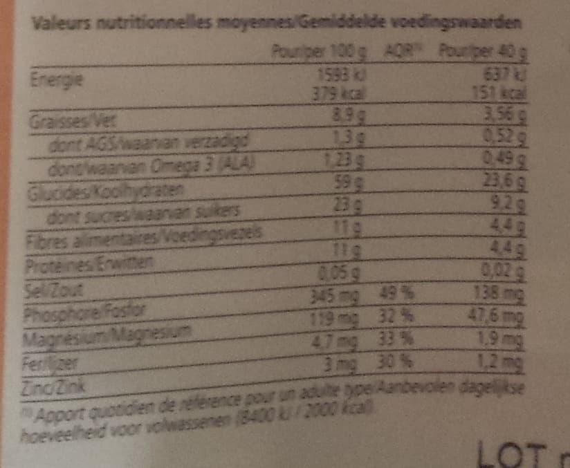Germline My super food - Mueslis de céréales germées fruits du soleil packshot