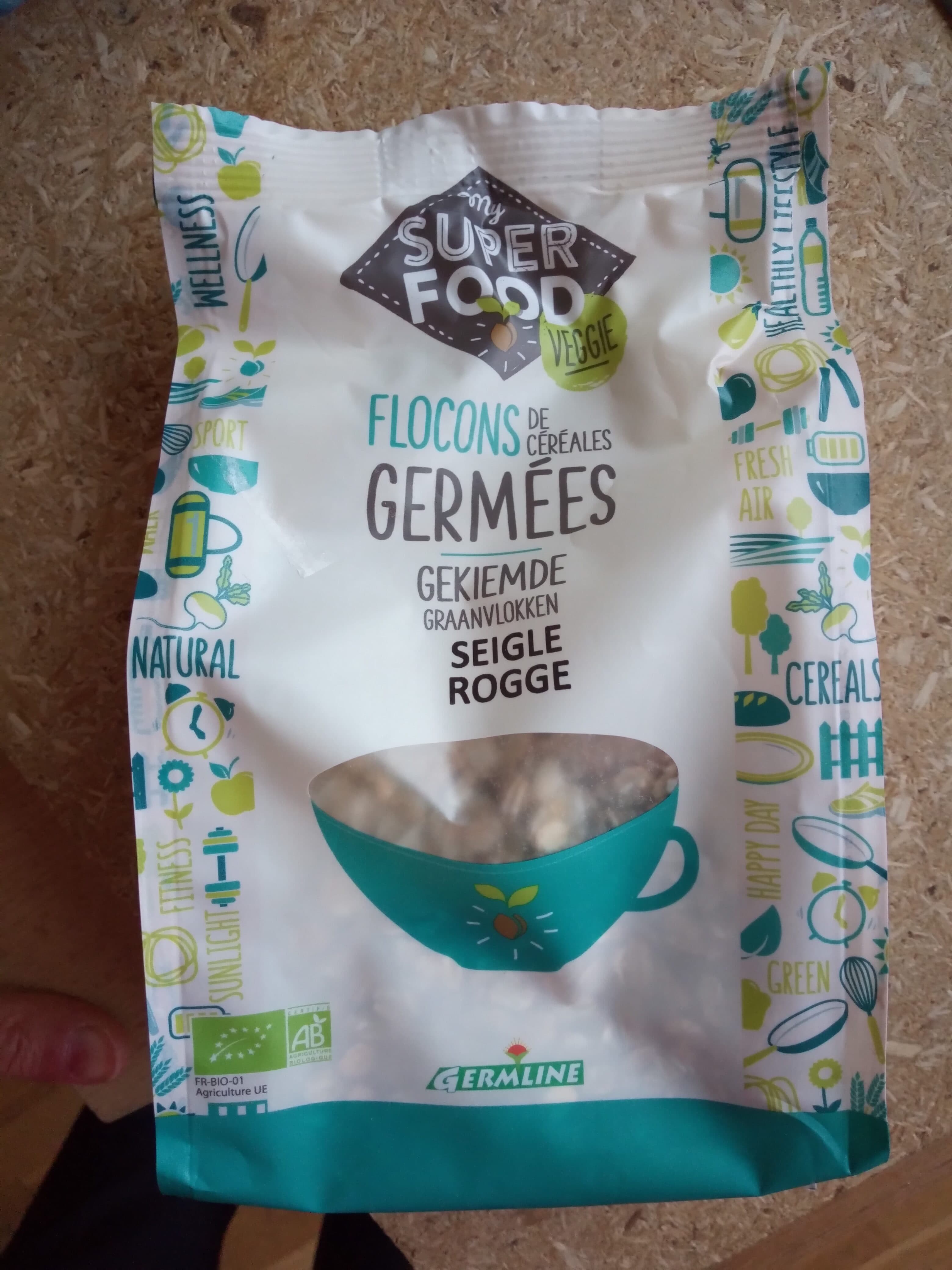 Germline Flocons de céréales germées - seigle packshot