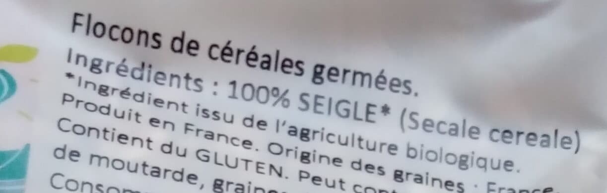 Germline Flocons de céréales germées - seigle packshot