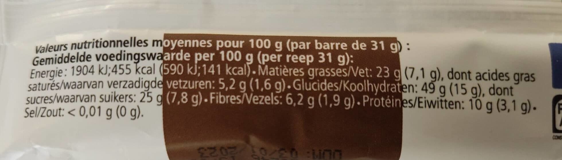 Germline Barre My super Food chocolat guarana packshot