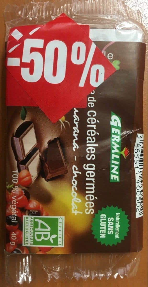 Germline Barre de céréales germées packshot