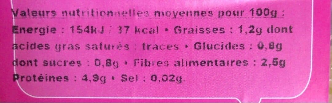 Open Food Facts Pouss'salade roquette, LES CRUDETTES, barquette packshot