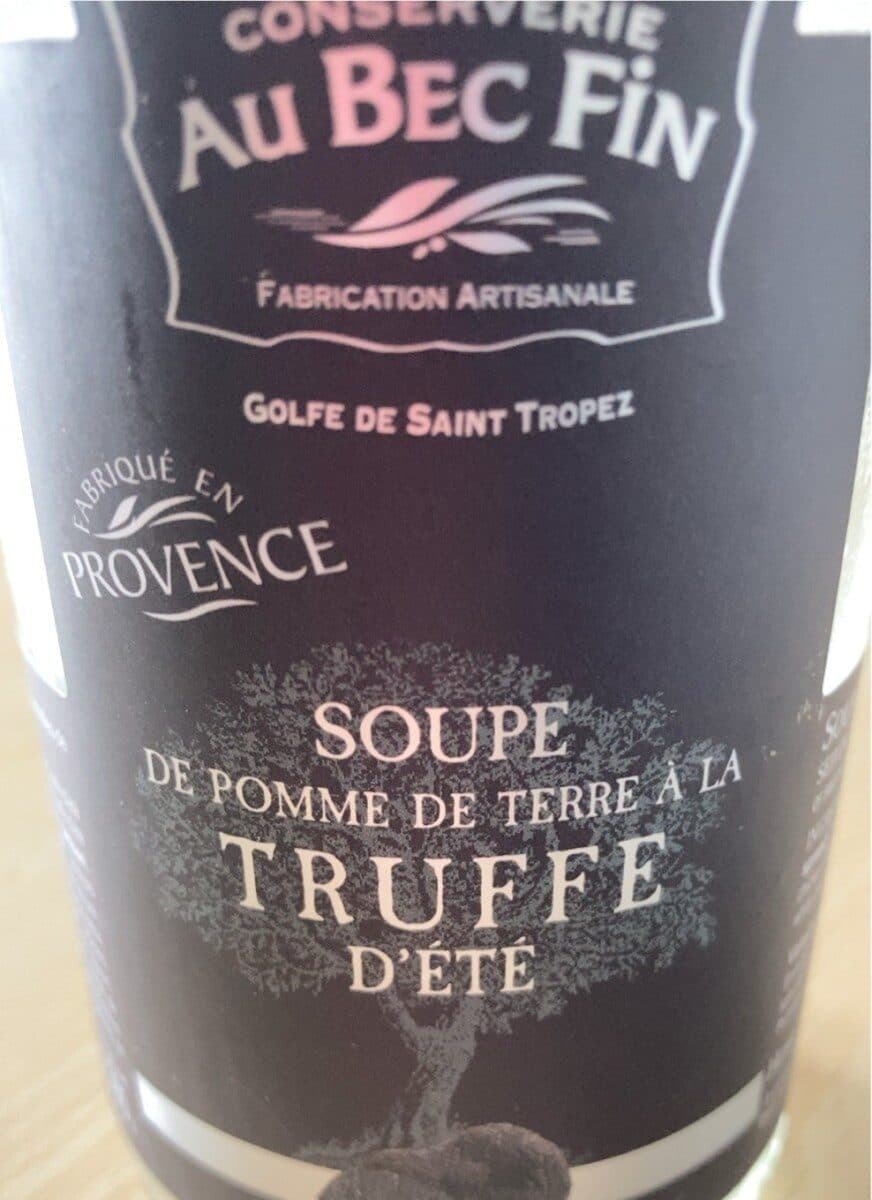Open Food Facts Soupe de pomme de terre a la truffe d ete packshot