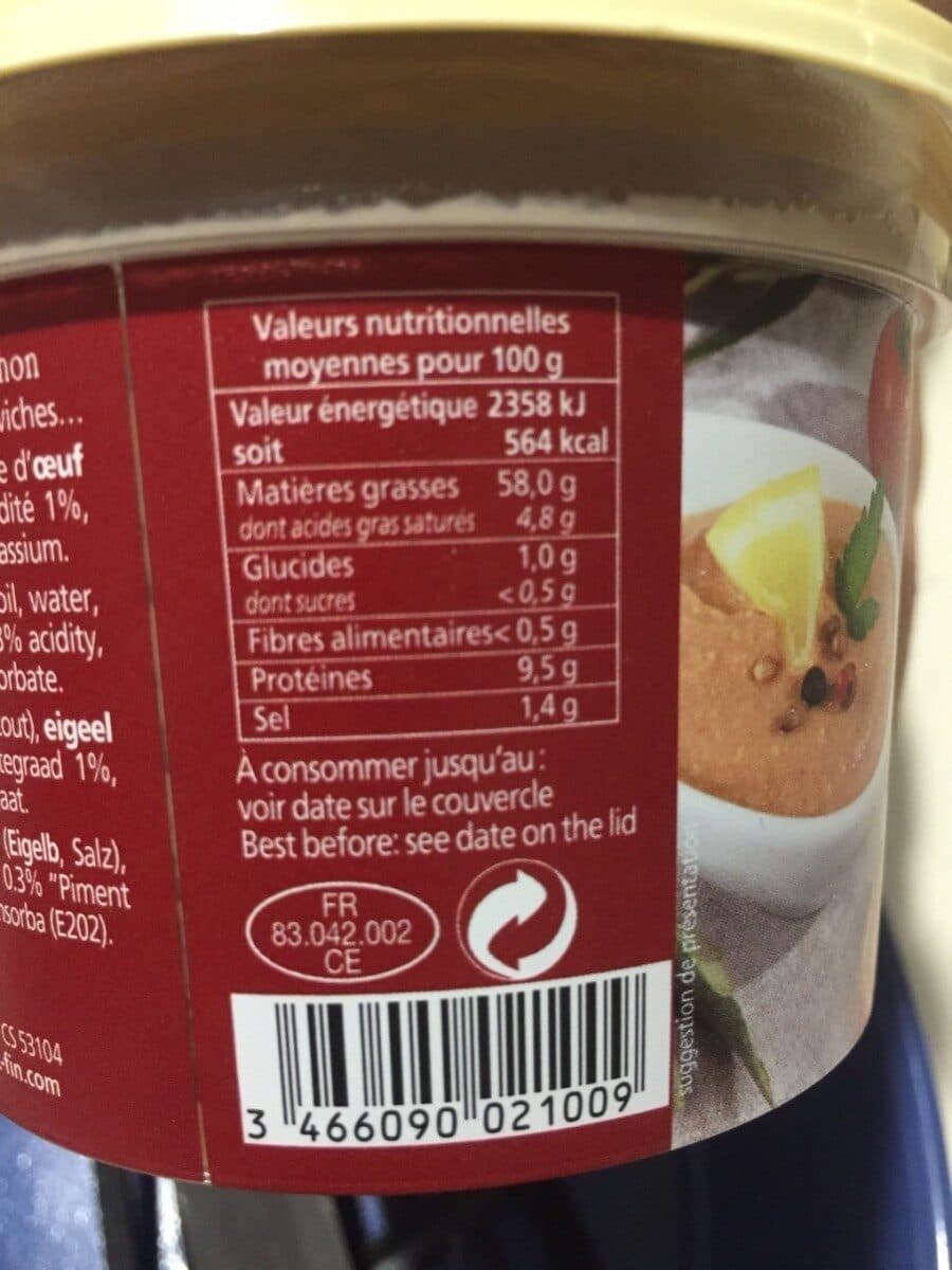 Au Bec Fin Thoionade fraiche packshot
