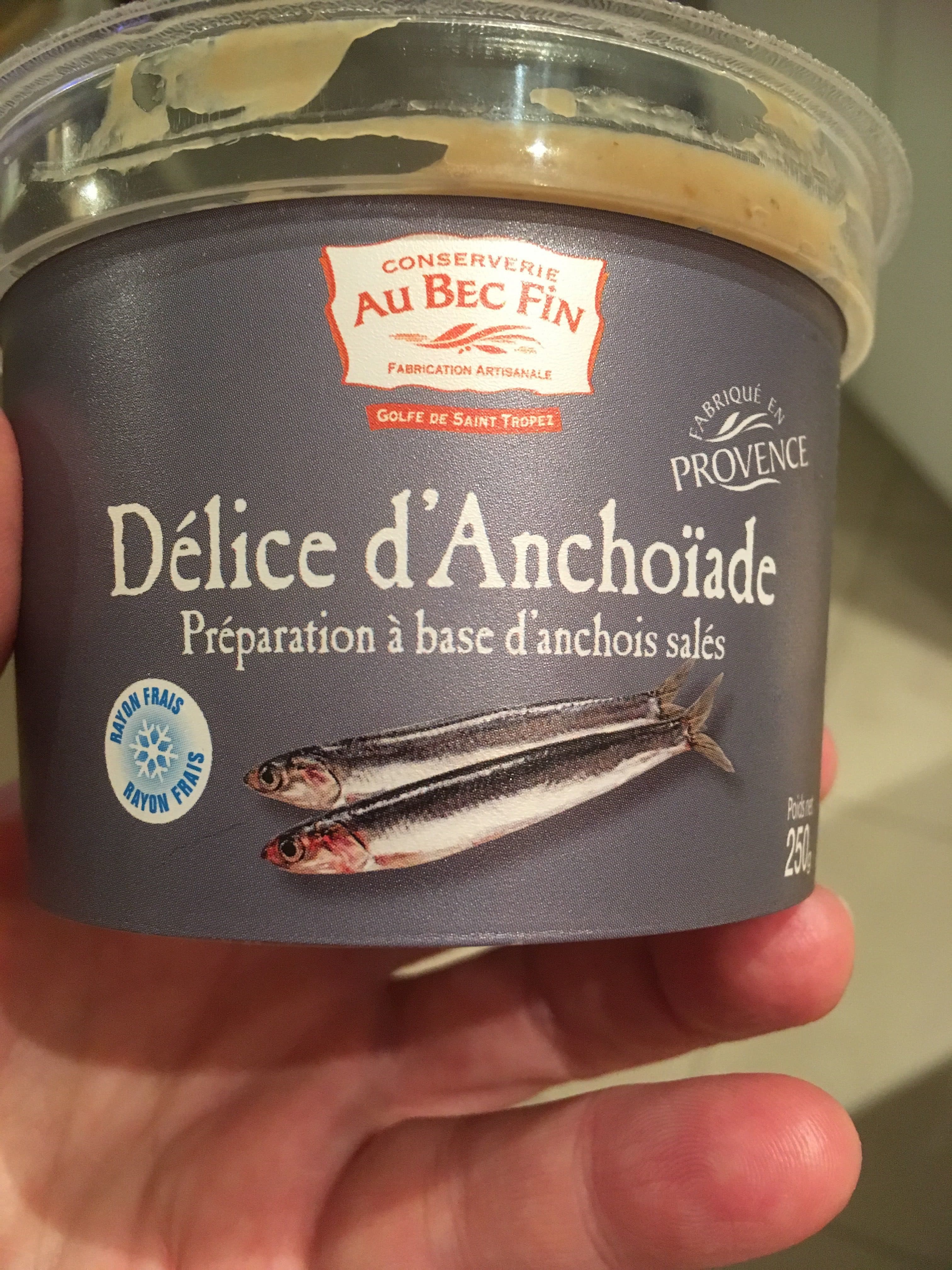 Au Bec Fin Creme d'anchoiade AU BEC FIN packshot