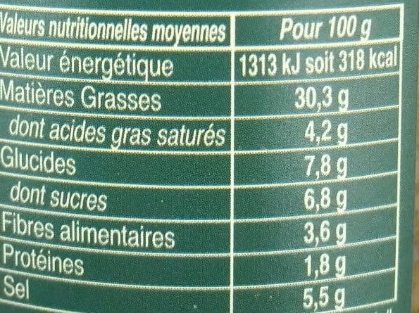 Au Bec Fin Tapenade verte packshot