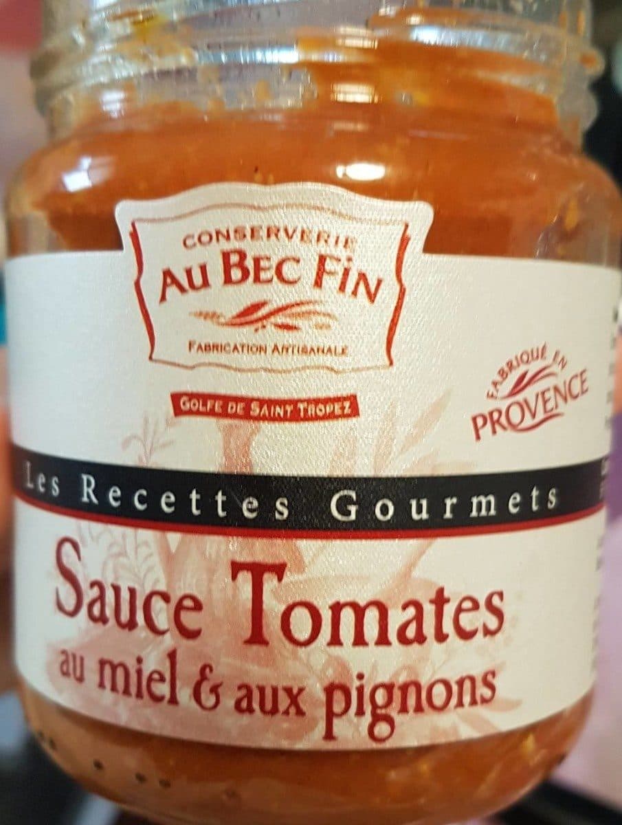 Au Bec Fin Sauce tomates au miel et aux pignons packshot