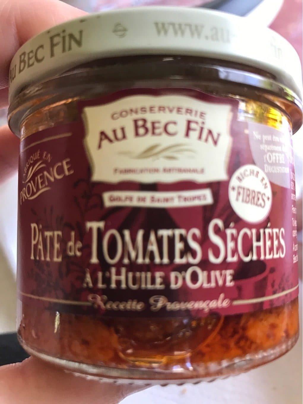 Au Bec Fin Pate de tomate seches packshot