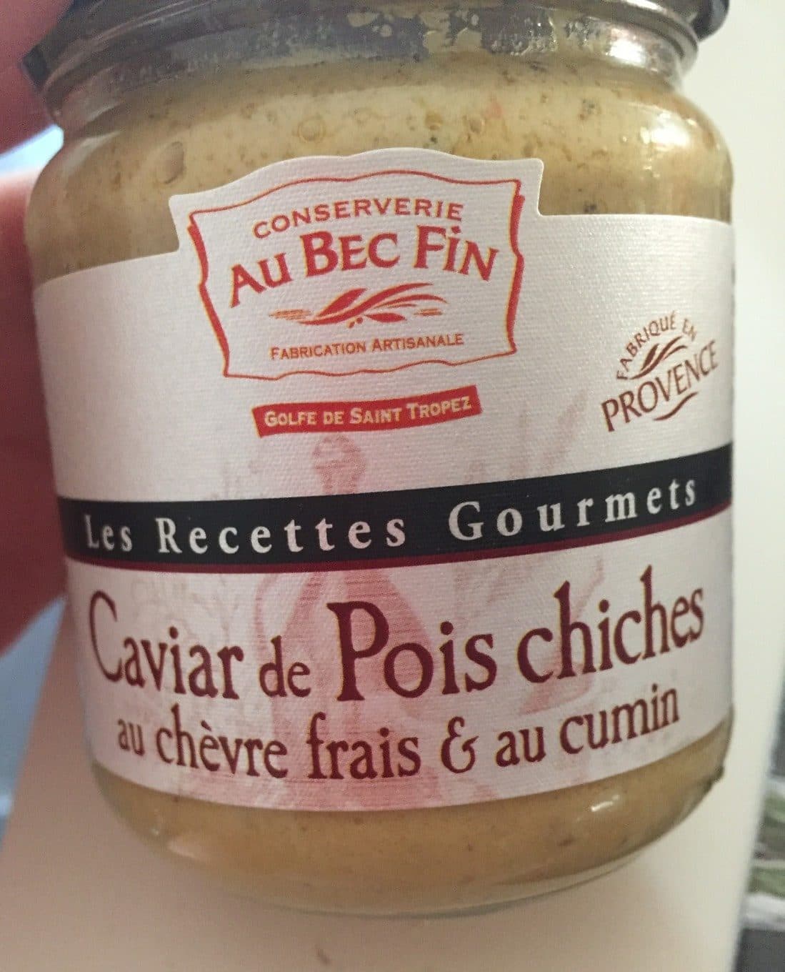 Au Bec Fin Caviar de pois chiches packshot