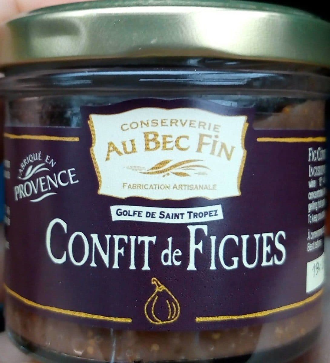Au Bec Fin Confit de Figues packshot