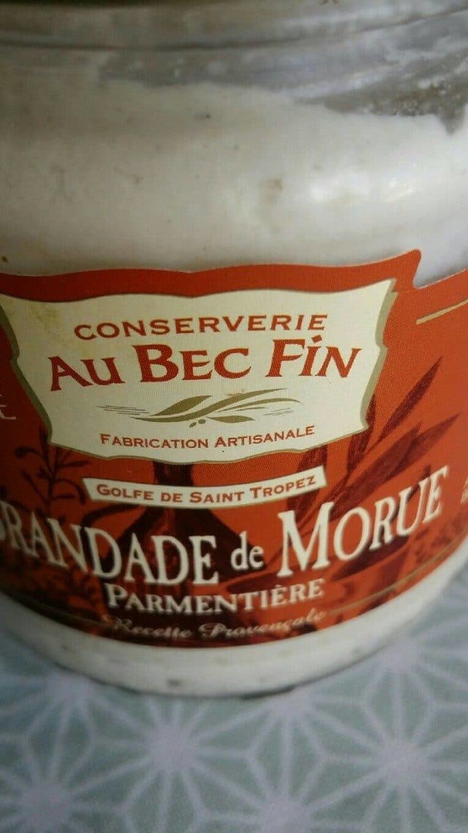 Au Bec Fin Brandade de morue packshot