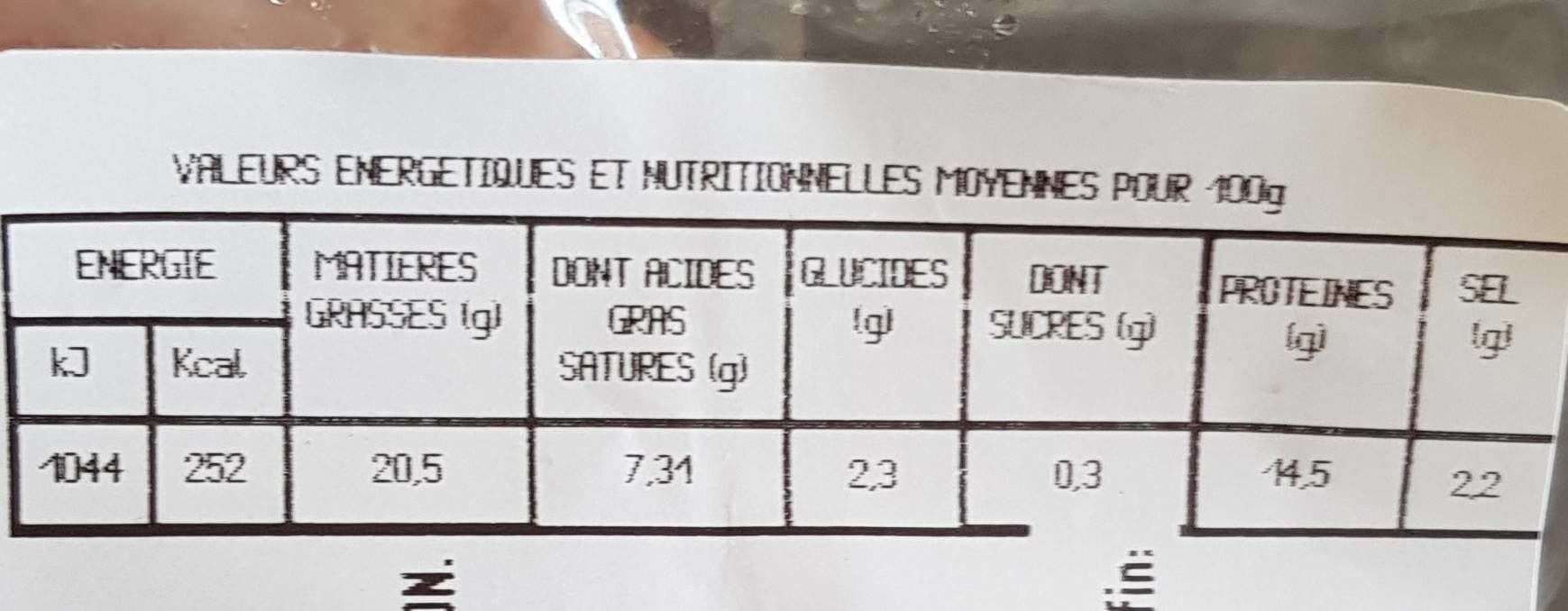 Open Food Facts Chipolatas aux herbes sans colorant packshot