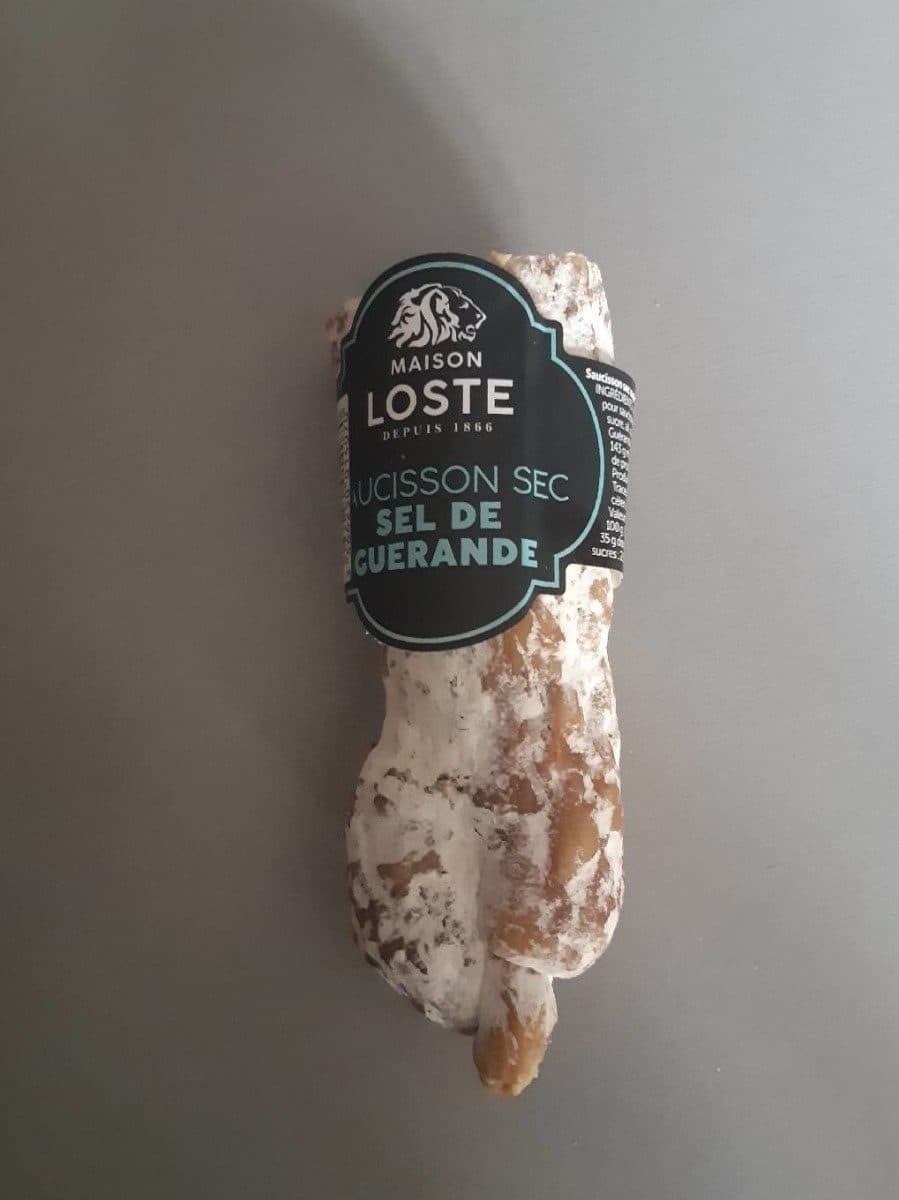 Open Food Facts Saucisson Sec Sel de Guérande packshot