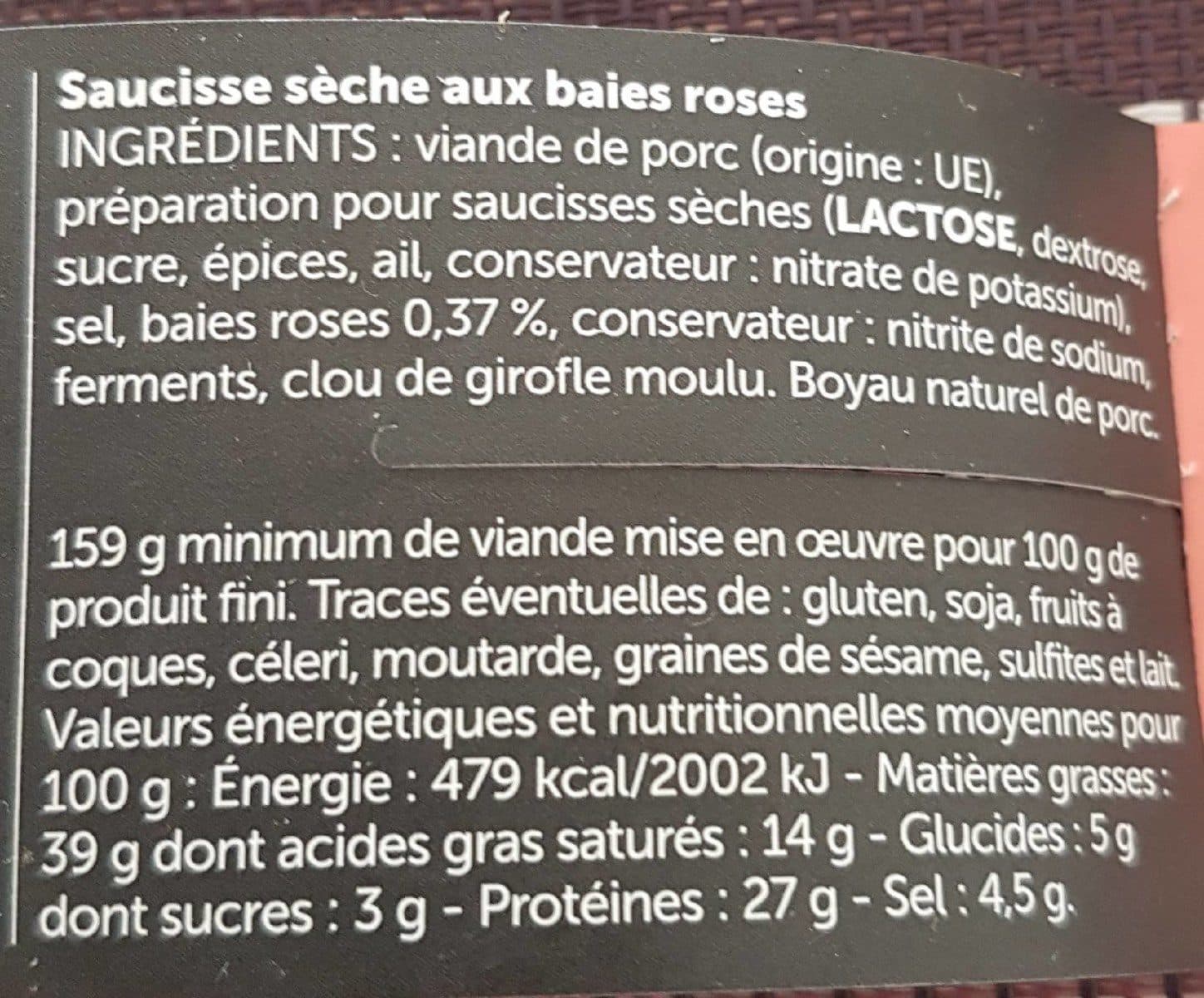 Open Food Facts Bastou baie rose packshot