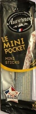 Auvernou Mini Saucisson Nature Pocket X3 packshot