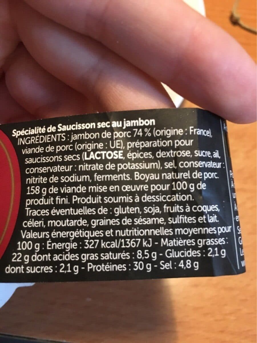 Maison Loste Saucisson packshot