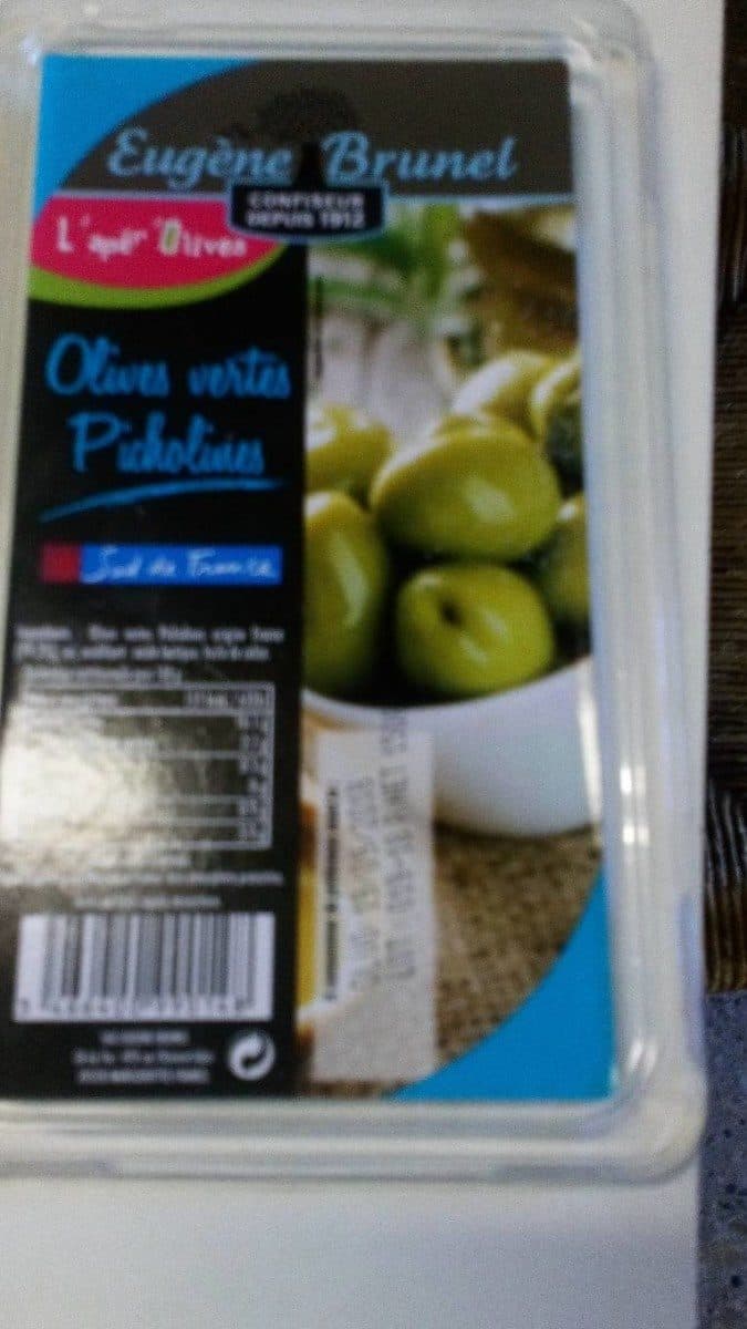 Open Food Facts Olives vertes picholines packshot