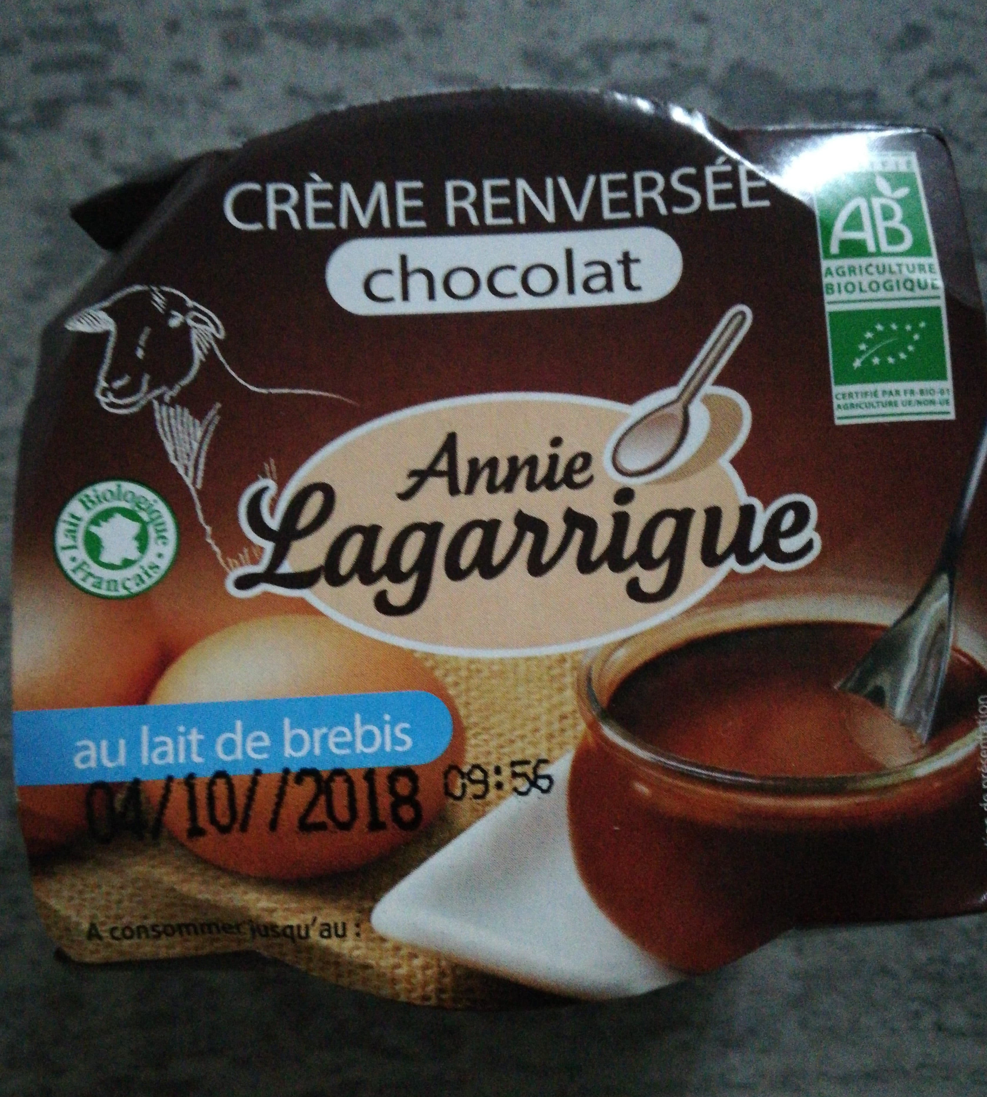 Annie Lagarrigue Crème Renversée Chocolat Brebis packshot