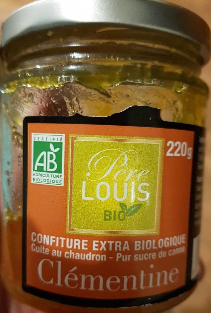 Père Louis Confiture de clémentine packshot