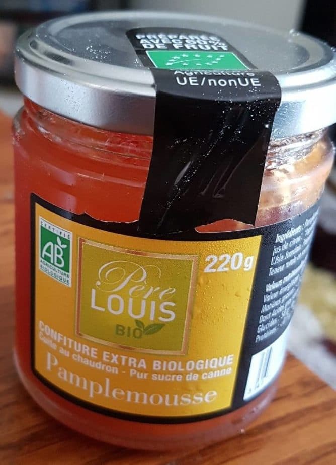 Père Louis Confiture de pamplemousse packshot