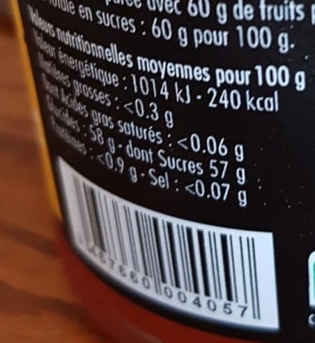 Père Louis Confiture de pamplemousse packshot