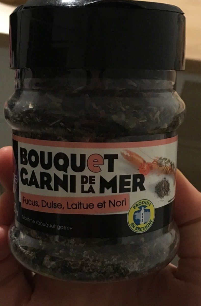 Open Food Facts Bouquet garni de la mer a base d'algues GLOBE EXPORT packshot