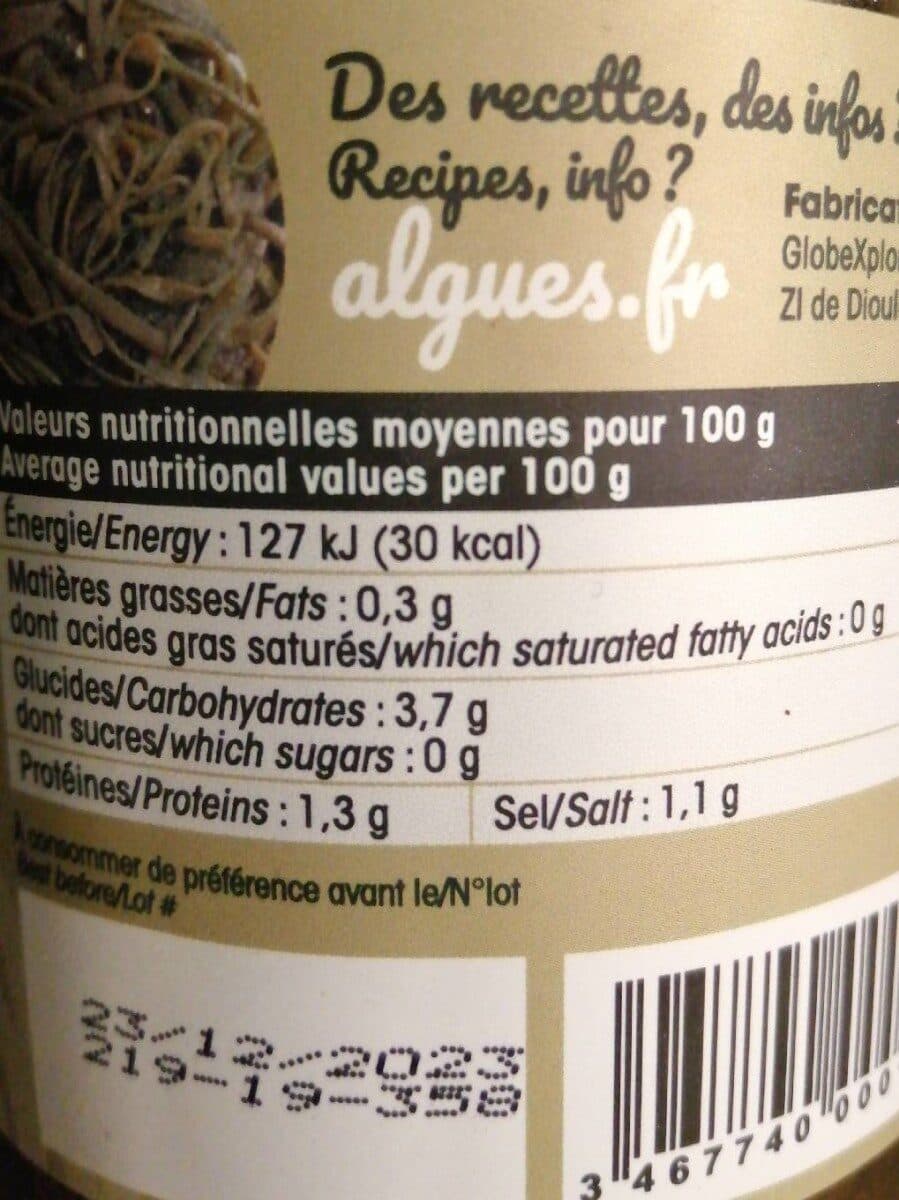 Open Food Facts Haricots De Mer Au Naturel packshot