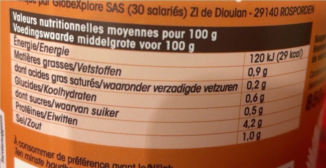Miss Algae Soupe de poisson packshot