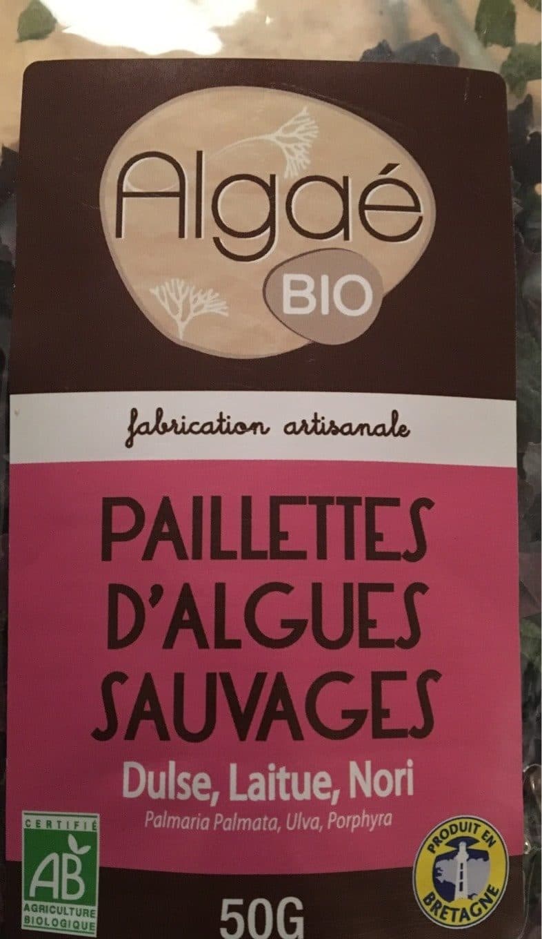 Algaé Bio Paillettes d'algues sauvages packshot
