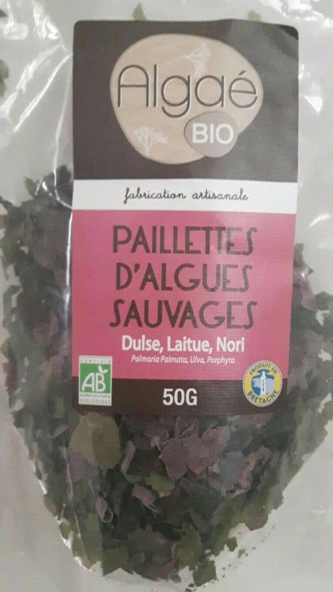 Open Food Facts Paillettes d'algues sauvages packshot