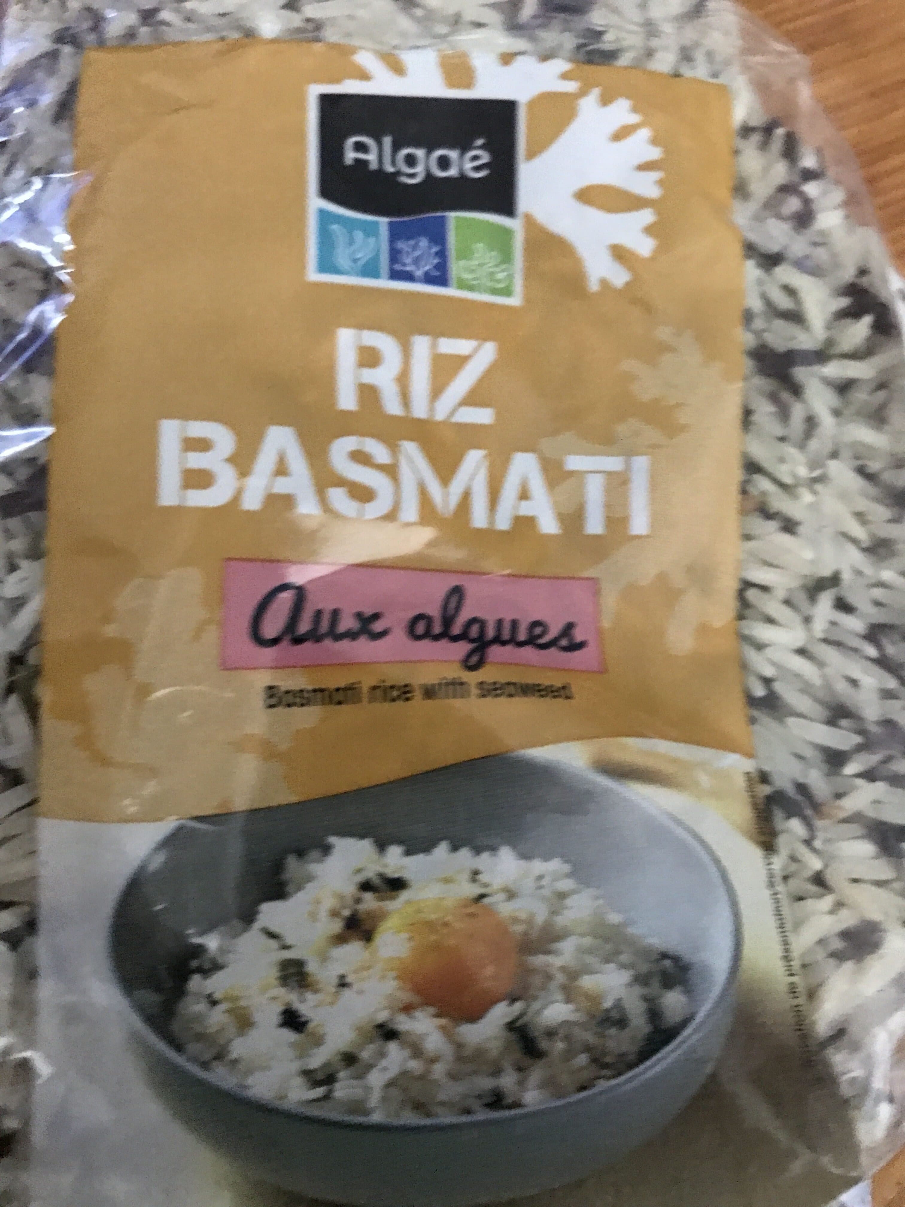 Miss Algae Riz basmati aux algues packshot