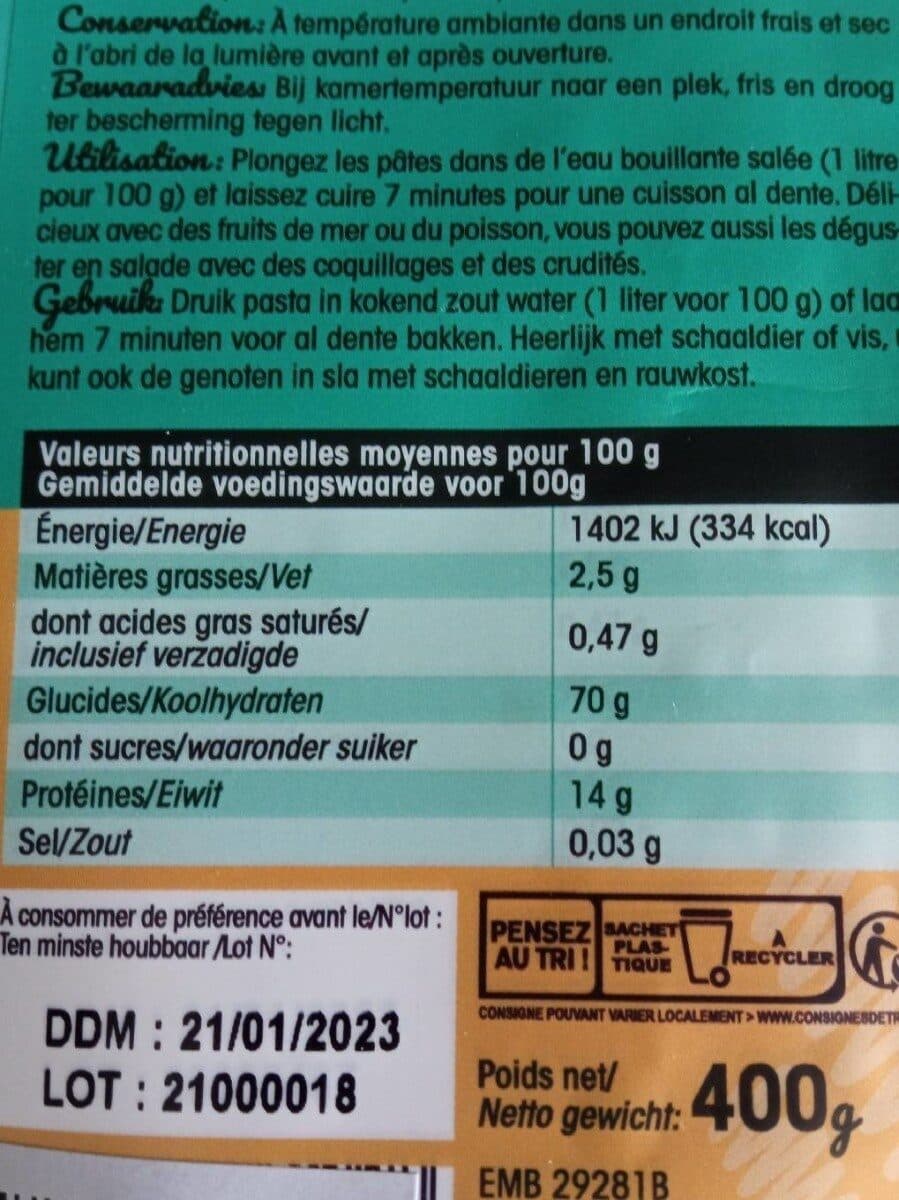 Open Food Facts Gouttes de mer packshot