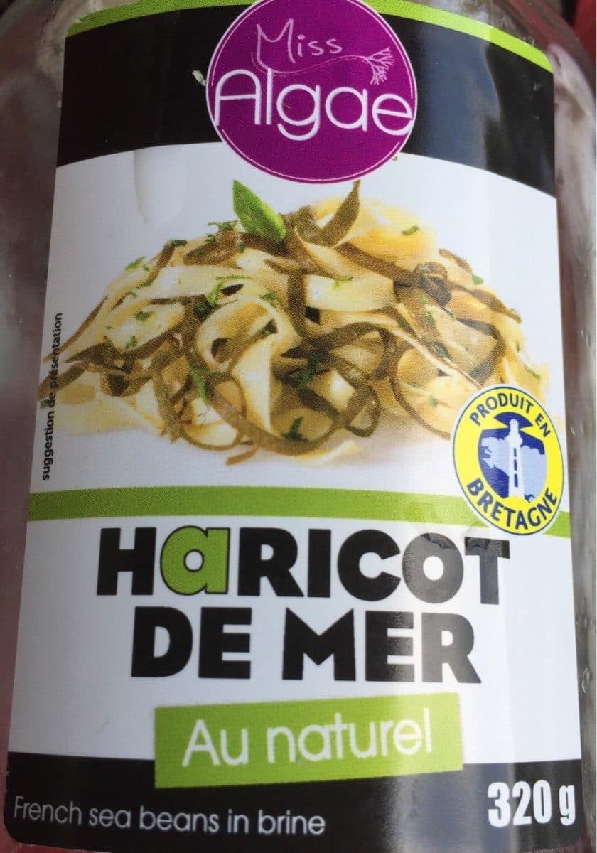 Miss Algae Haricot de mer au naturel packshot