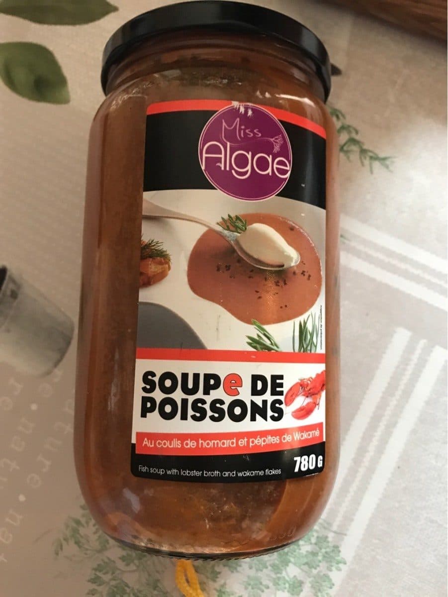 Miss algae Soupe de poissons packshot
