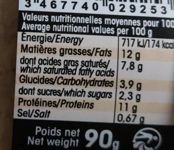 Open Food Facts Rillettes d'ormeau packshot