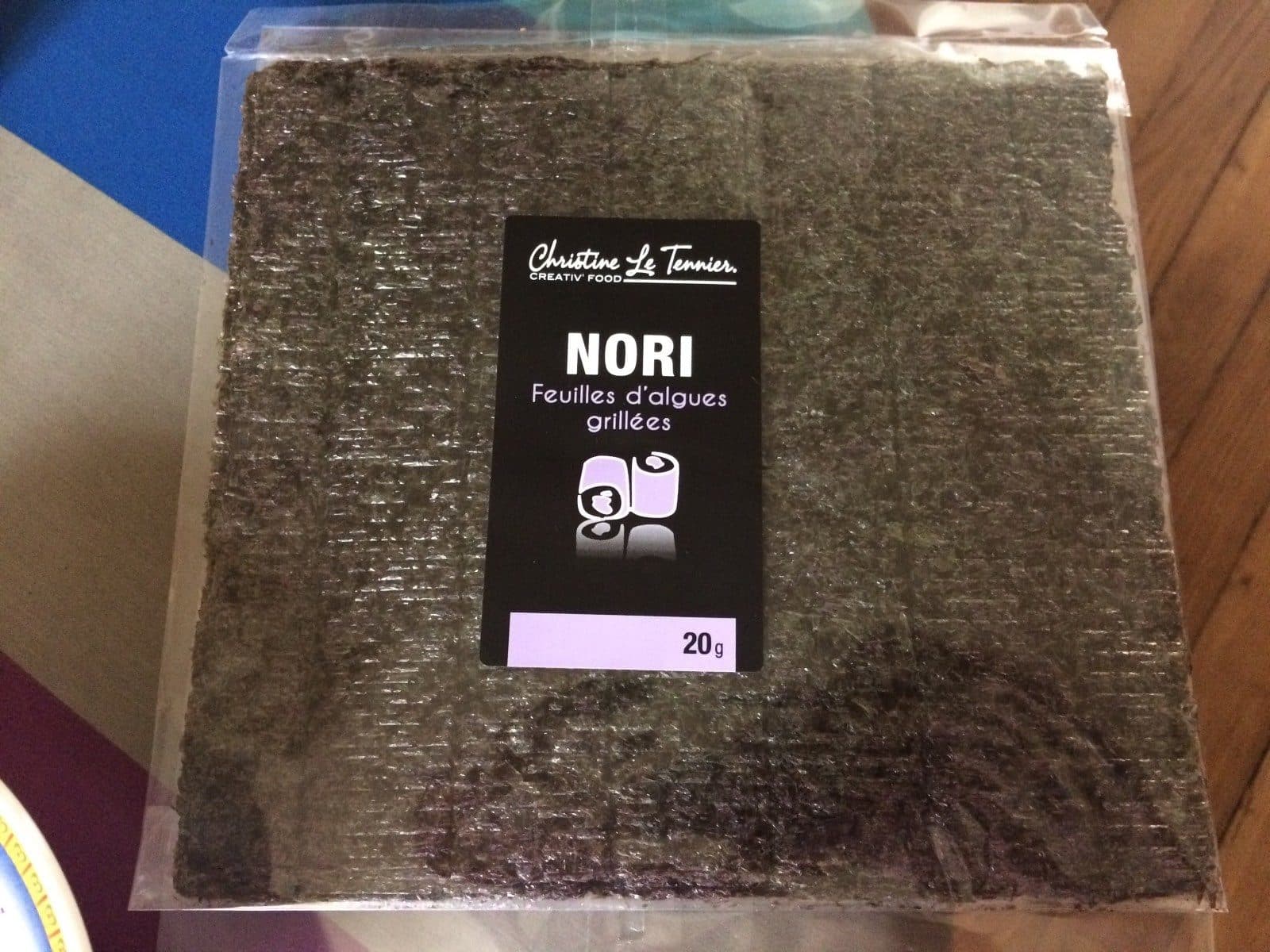 Open Food Facts Nori - feuilles d'algues grillees packshot