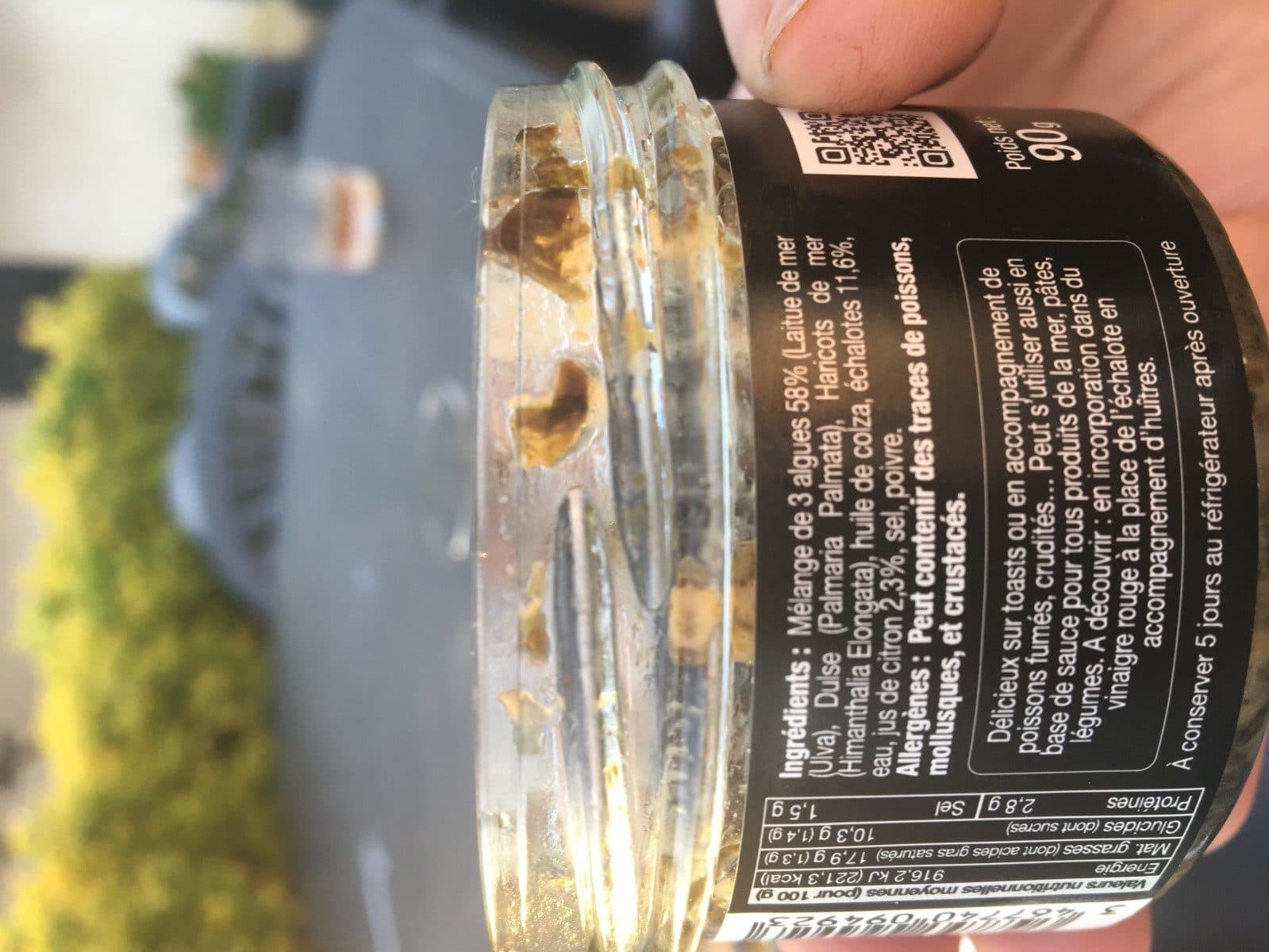 Open Food Facts Tartare de la mer (algues, échalotes et citron) packshot