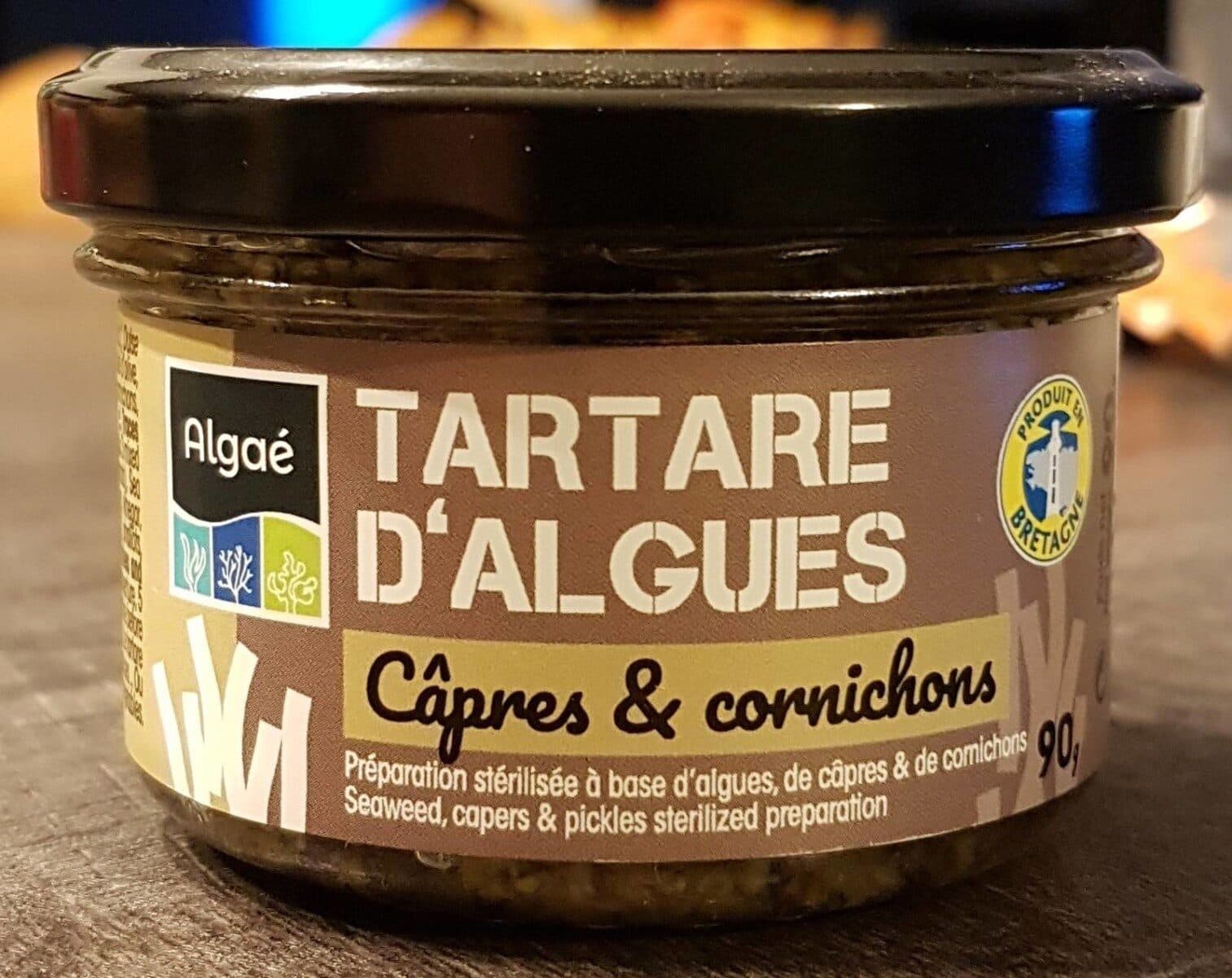 Open Food Facts Tartare d'algues câpres et cornichons packshot