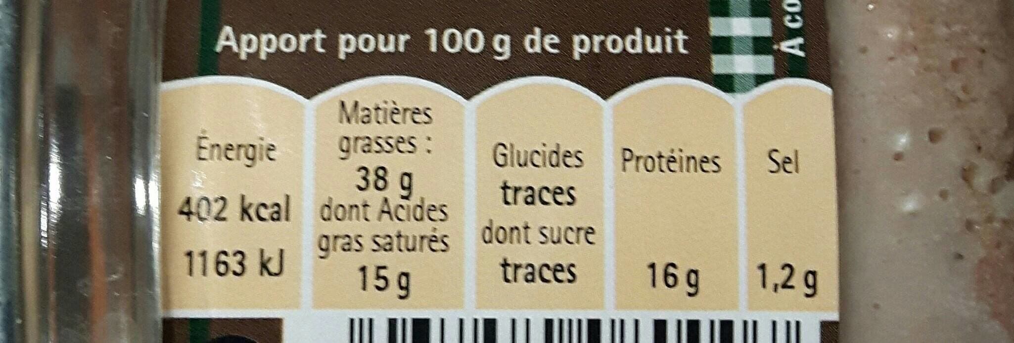 Vallégrain La Rillette packshot