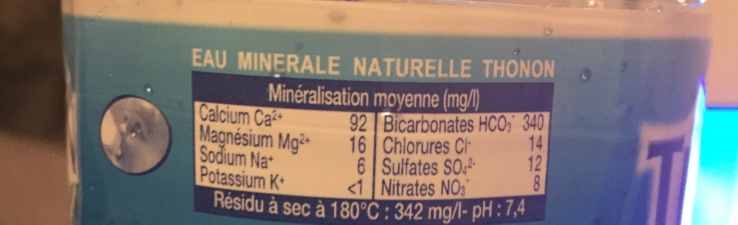 Thonon THONON Eau Minérale Naturelle 1.5L packshot