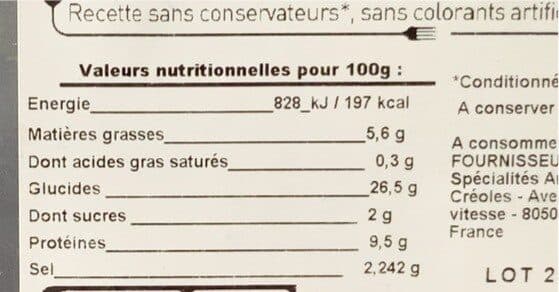 La Cuisine du Poissonnier Acras de morue packshot