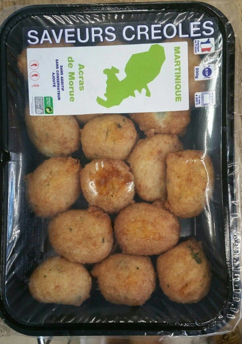 Saveurs Créoles Acras de Morue packshot