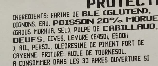 Saveurs Créoles Acras de Morue packshot