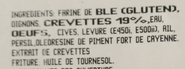 Saveurs Créoles Acras de crevettes packshot