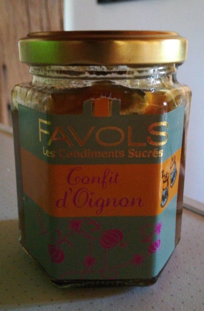 Favols Confit d'oignons packshot