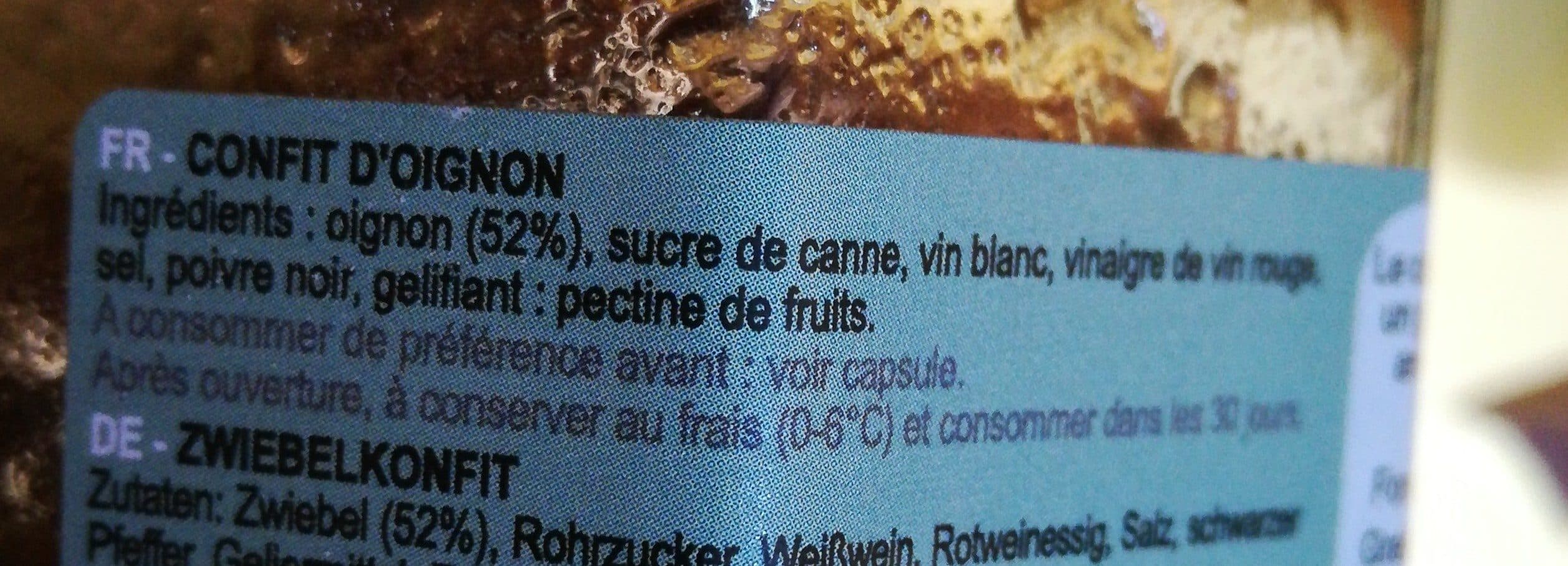 Favols Confit d'oignons packshot