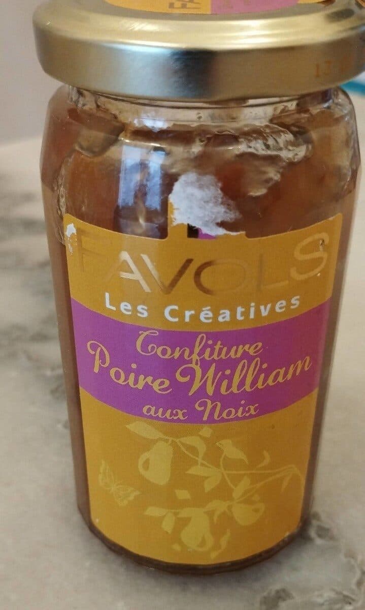 Favols Confiture Poire William aux noix packshot