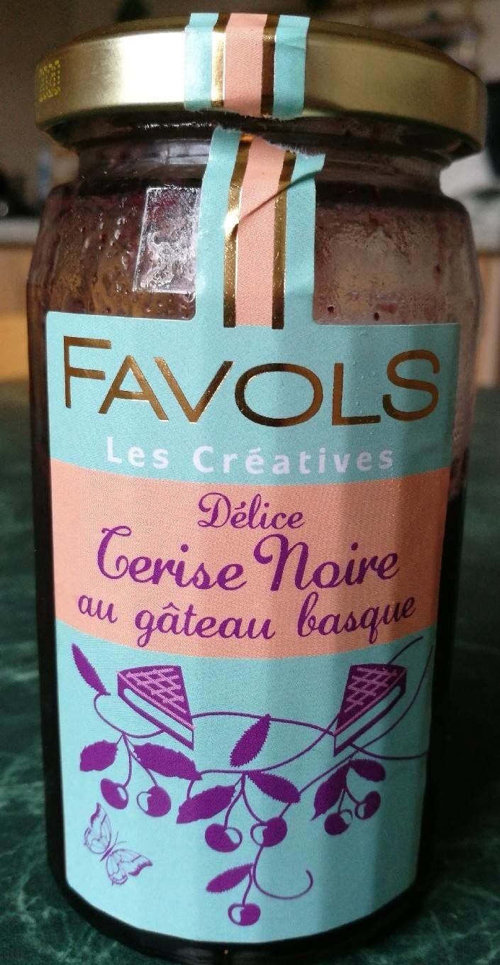 FAVOLS Cerise Noire au gâteau basque packshot