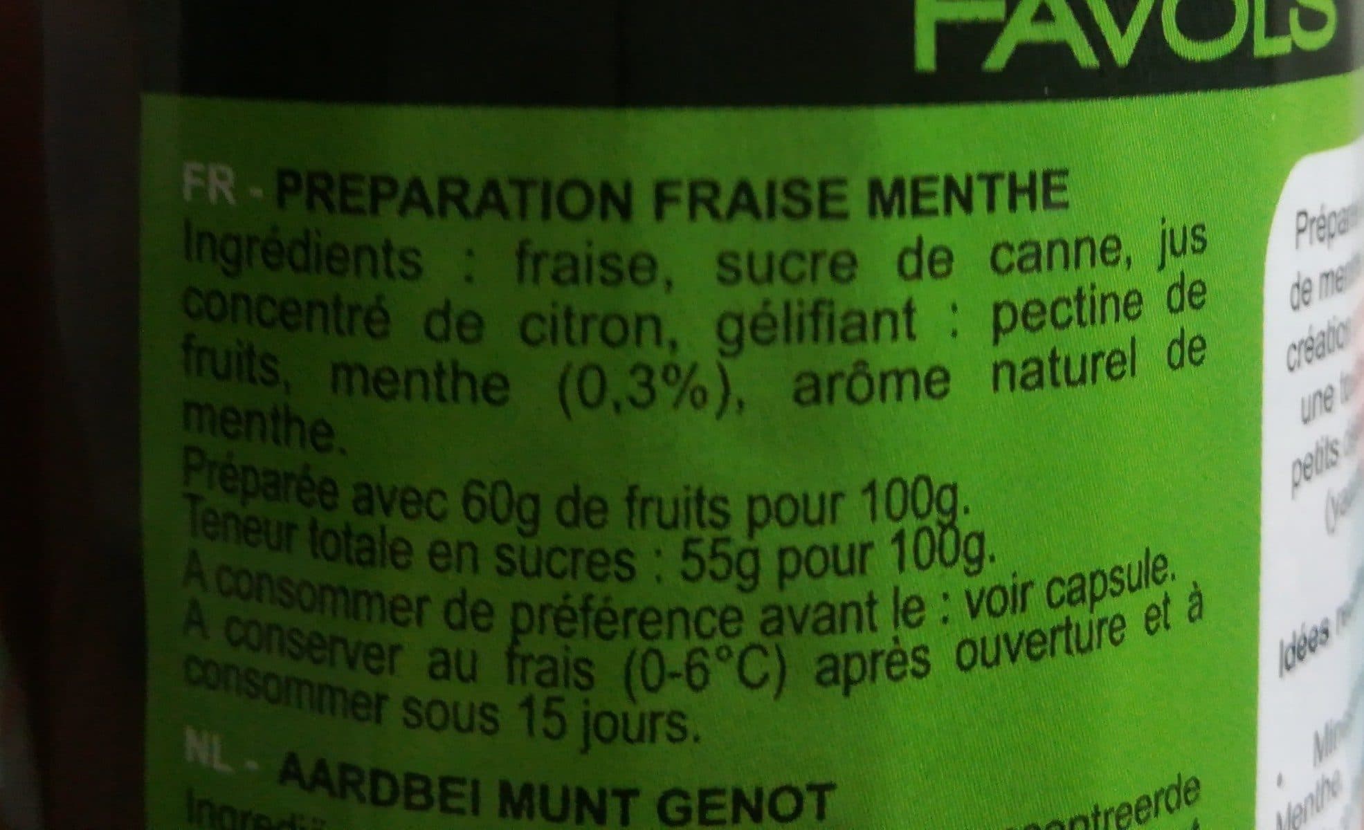 Favols Confiture le printemps packshot